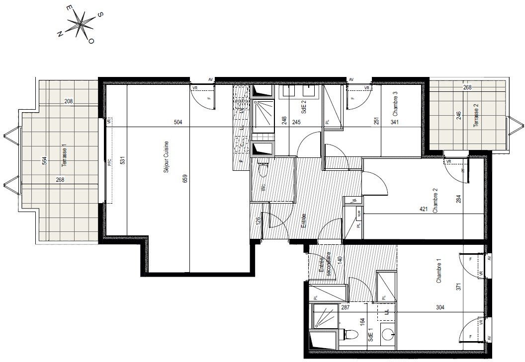 Appartement 4 pièces 89 m² Castelnau-le-Lez