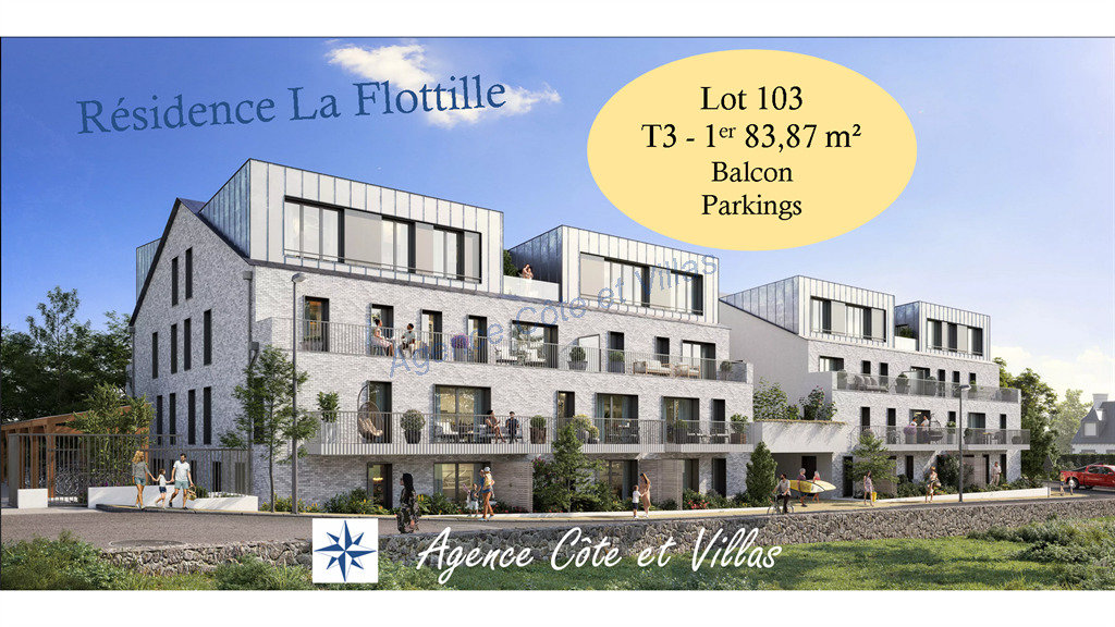 Appartement 3 pièces 83 m² Pléneuf-Val-André