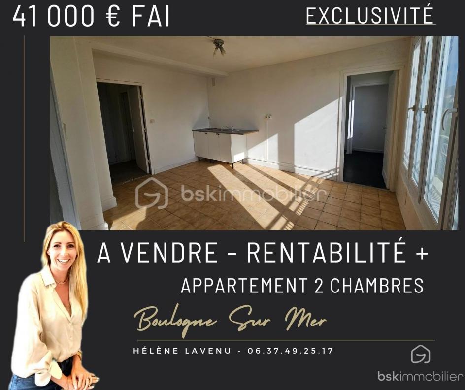 Appartement 3 pièces 48 m² Boulogne-sur-Mer