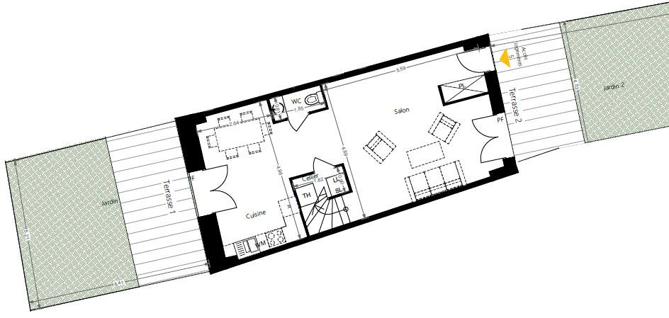 Maison 4 pièces 89 m² Balma