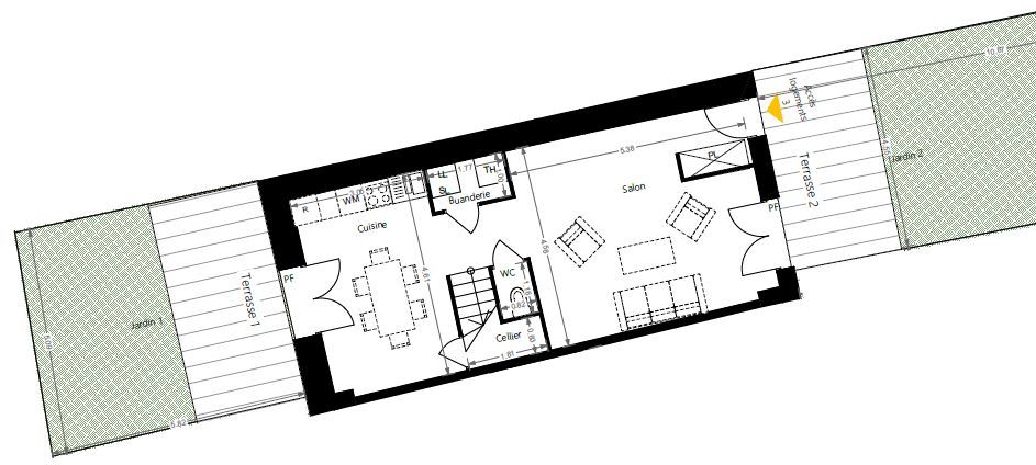 Maison 4 pièces 87 m² Balma