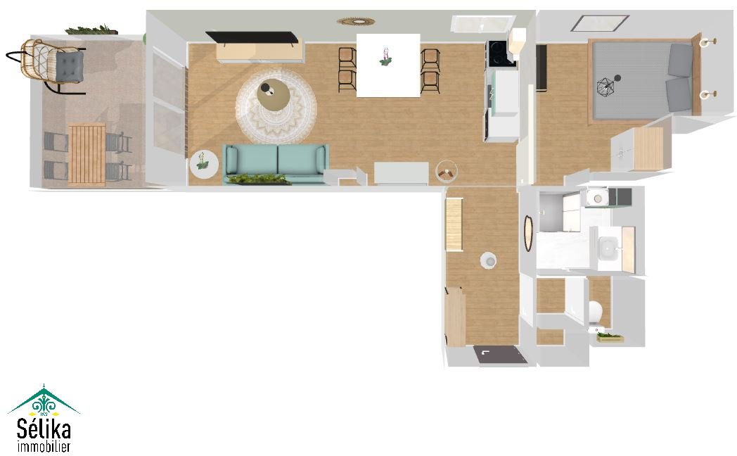 Appartement 1 pièce 41 m² Arcachon