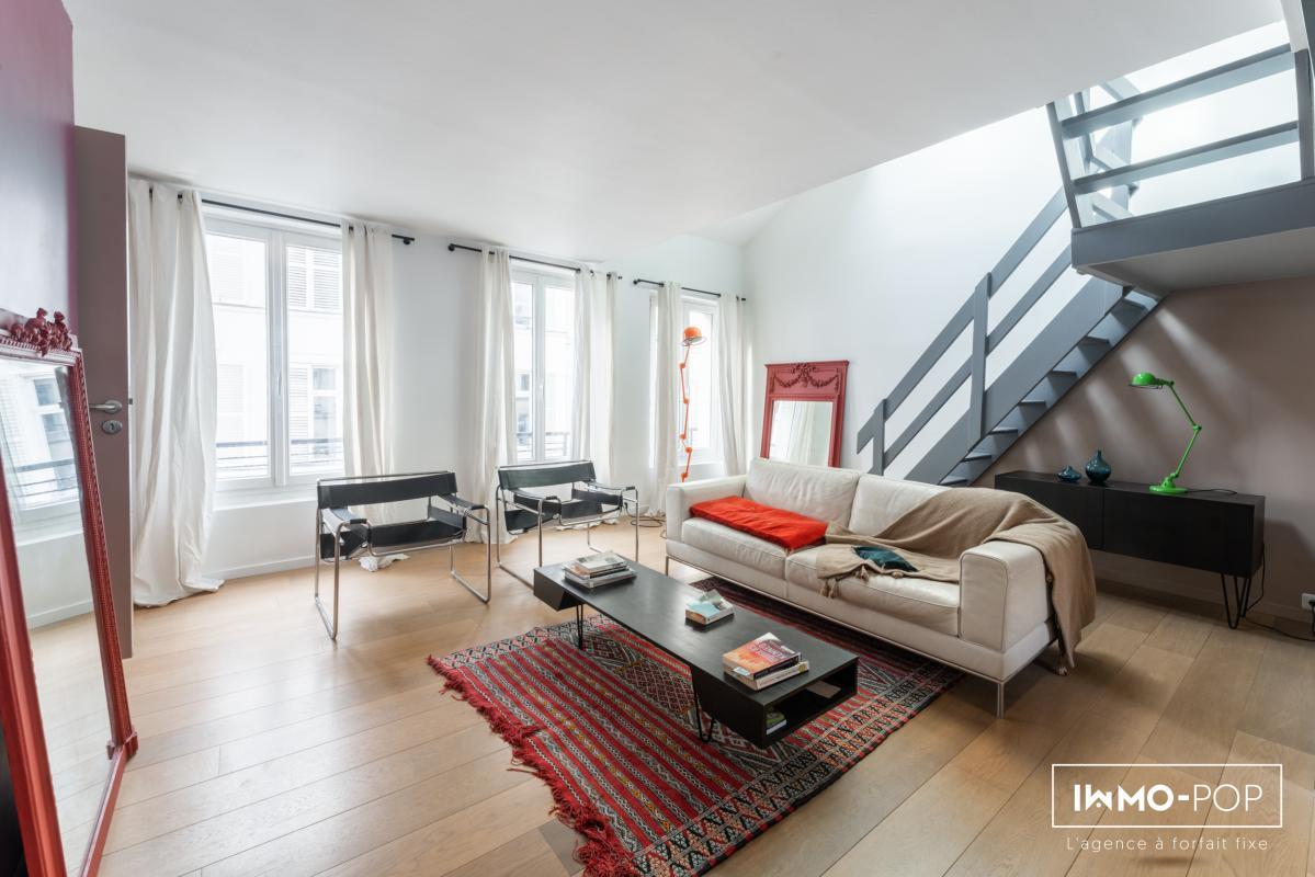 Appartement 4 pièces 90 m² Paris 3ème