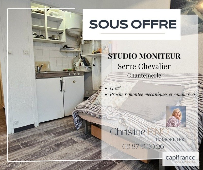 Studio 14 m² Saint-Chaffrey
