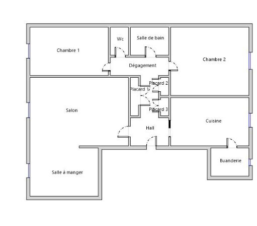 Appartement 3 pièces 73 m² saint-etienne