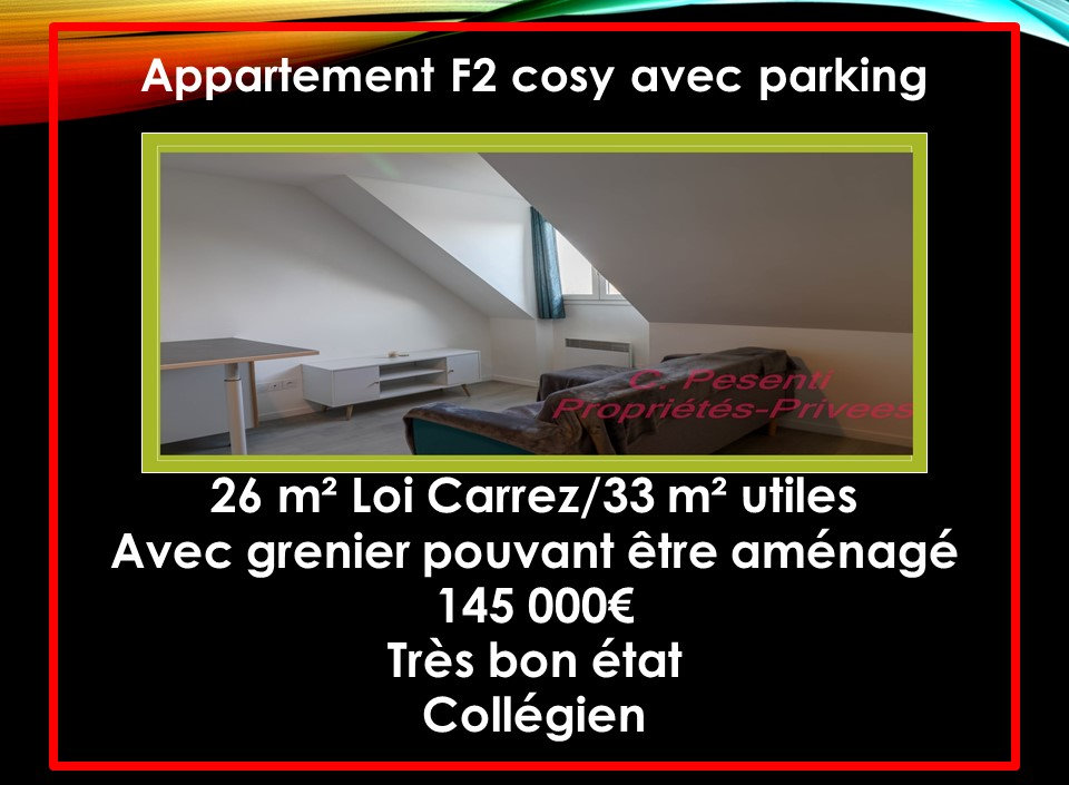 Appartement 2 pièces 33 m² Collégien