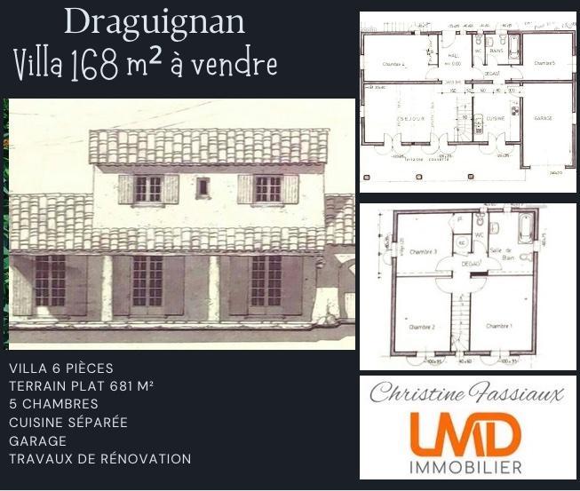Maison 6 pièces 168 m² Draguignan