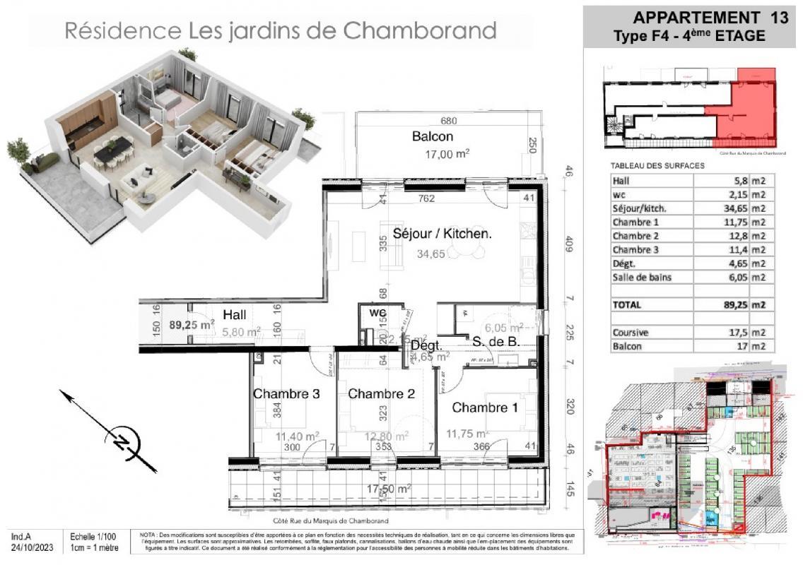 Appartement 5 pièces 89 m² Sarreguemines