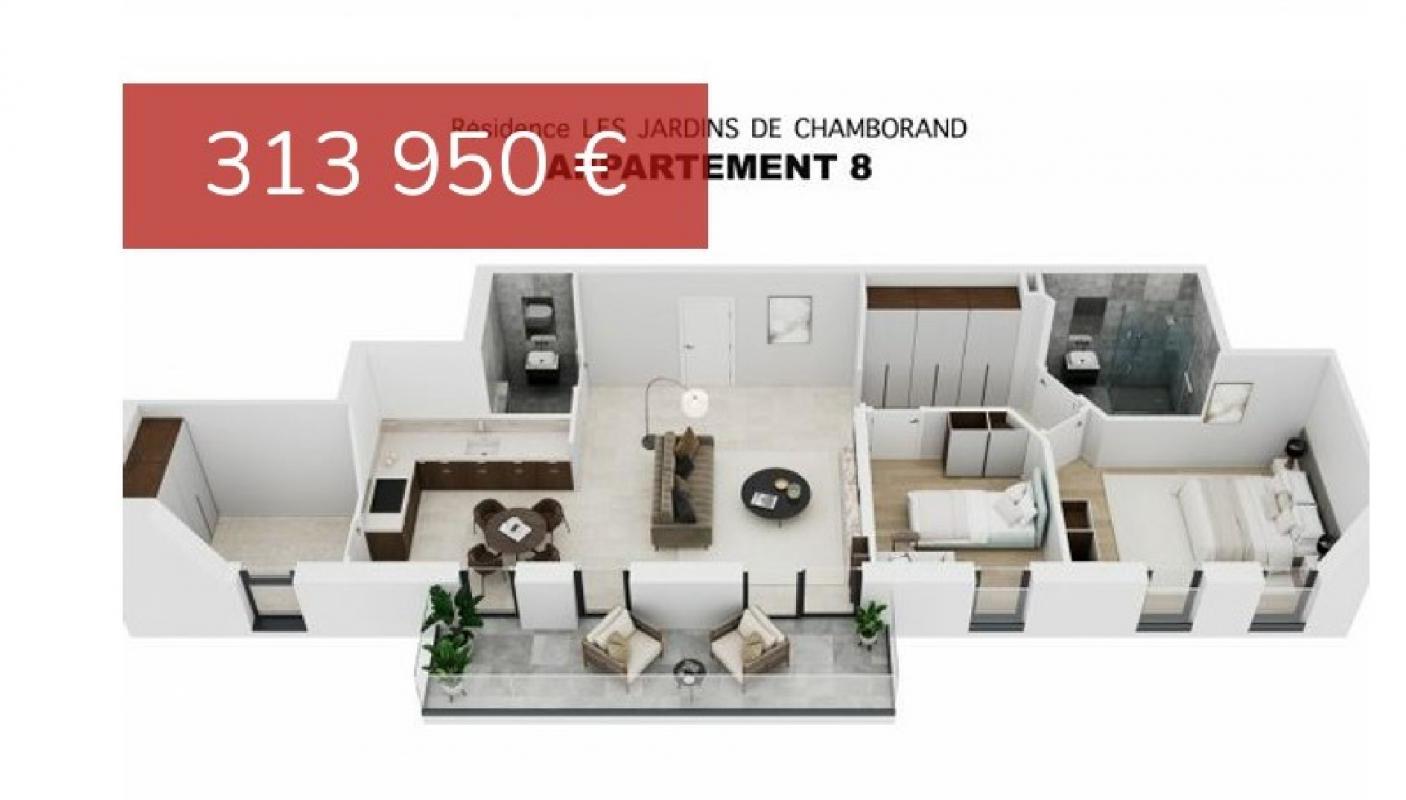 Appartement 3 pièces 82 m² Sarreguemines