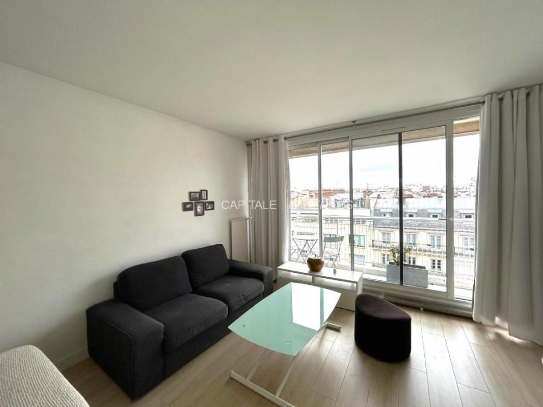 Appartement 1 pièce(s) 30 m²à louer Paris-16e-arrondissement