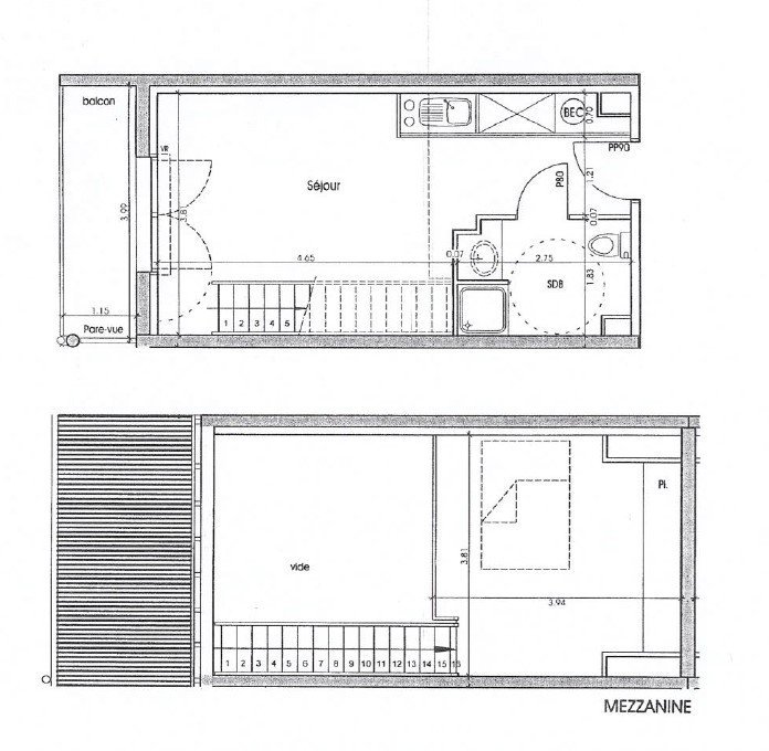 Appartement 1 pièce 41 m²