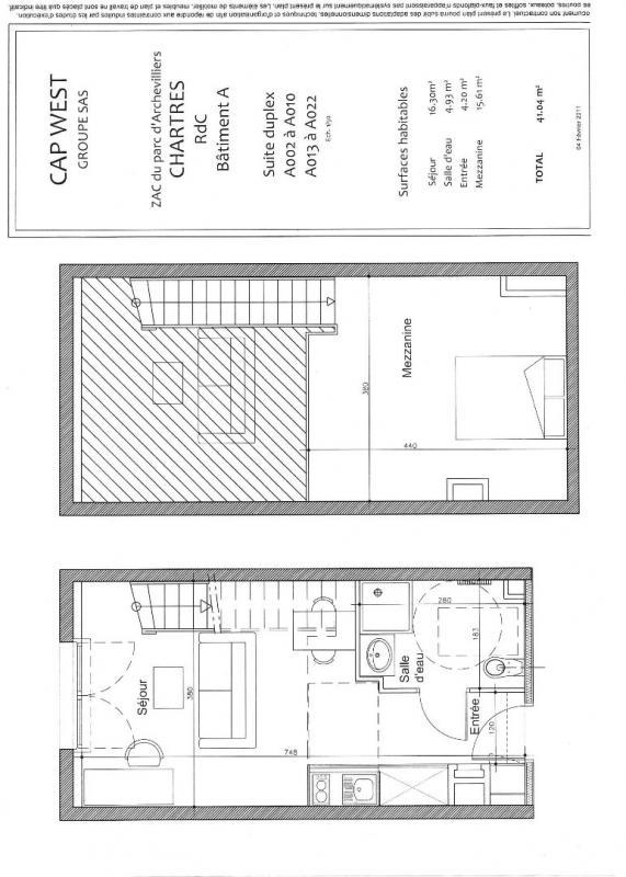 Appartement 1 pièce 41 m² Gasville-Oisème