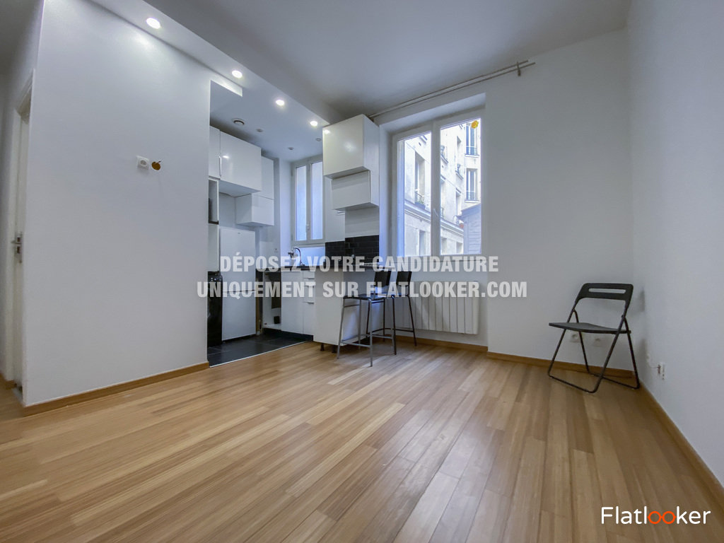Appartement 2 pièce(s) 28 m²à louer Paris-20e-arrondissement