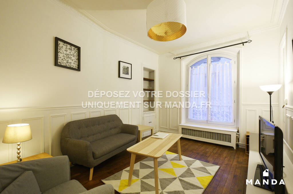 Appartement 2 pièce(s) 40 m²à louer Paris-20e-arrondissement