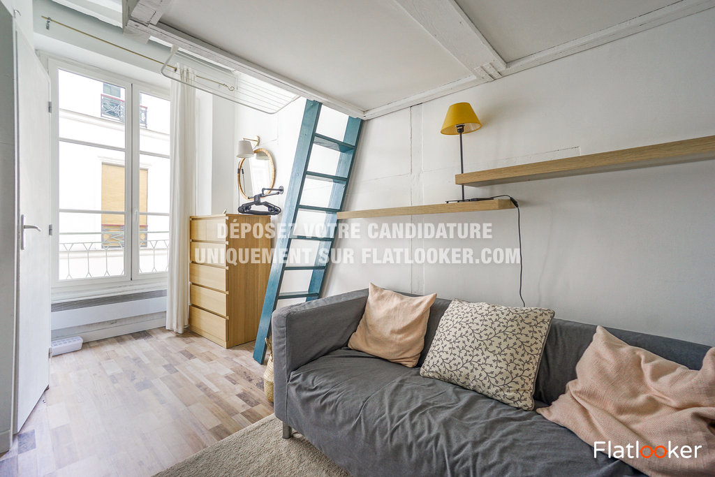 Appartement 1 pièce(s) 10 m²à louer Paris-4e-arrondissement