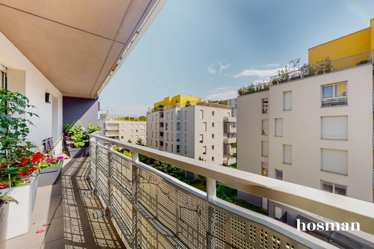 Bel Appartement - 3 pièces de 59 m2 - Spacieux, Lumineux avec Balcon - Rue Maryse Bastié, Lyon 8ème