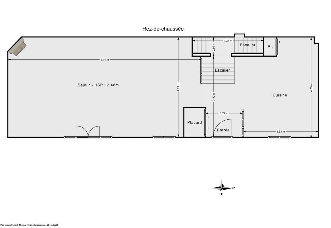 Maison a vendre  - 5 pièce(s) - 135 m2 - Surfyn