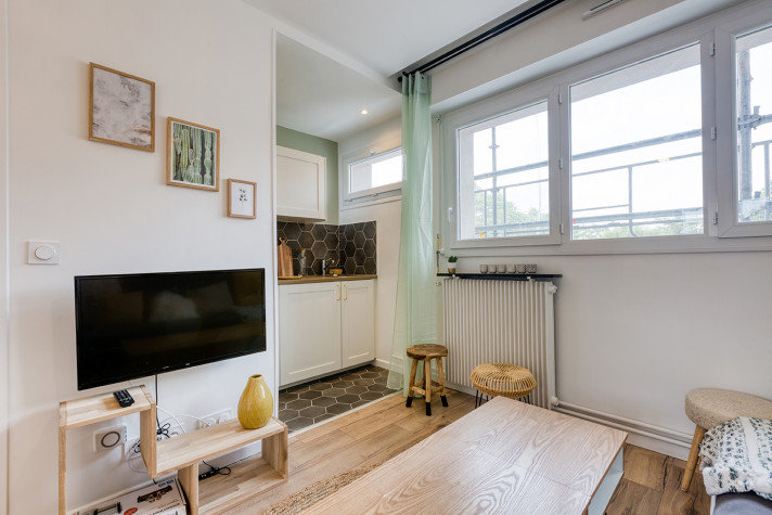 Appartement a louer paris-19e-arrondissement - 1 pièce(s) - 14 m2 - Surfyn