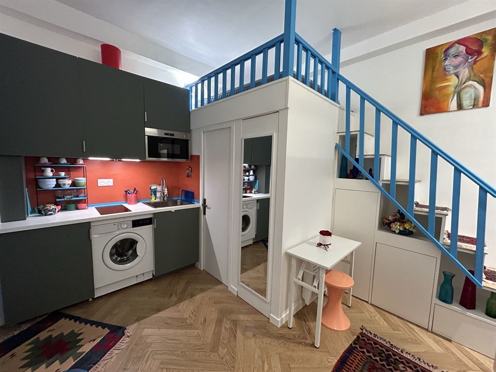 Appartement 1 pièce(s) 13 m²à vendre Paris-6e-arrondissement