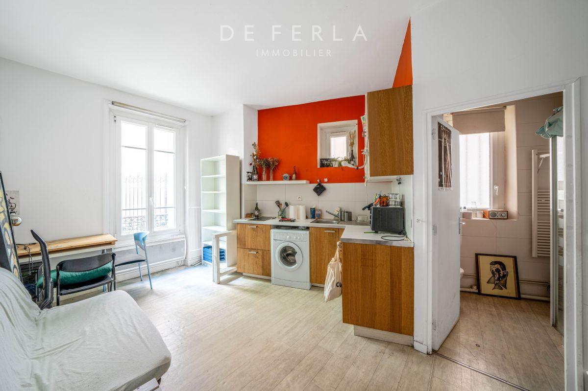 Appartement 1 pièce(s) 20 m²à vendre Paris-5e-arrondissement