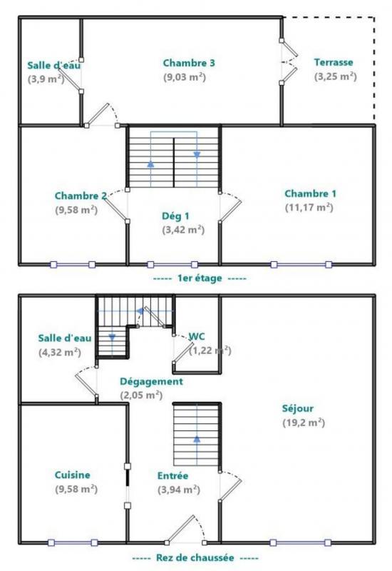 Maison a louer vanves - 4 pièce(s) - 79 m2 - Surfyn
