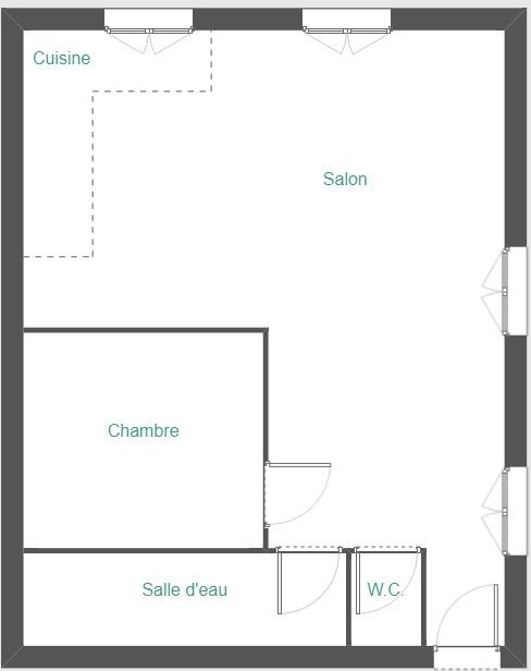 Appartement a louer paris-4e-arrondissement - 2 pièce(s) - 43 m2 - Surfyn