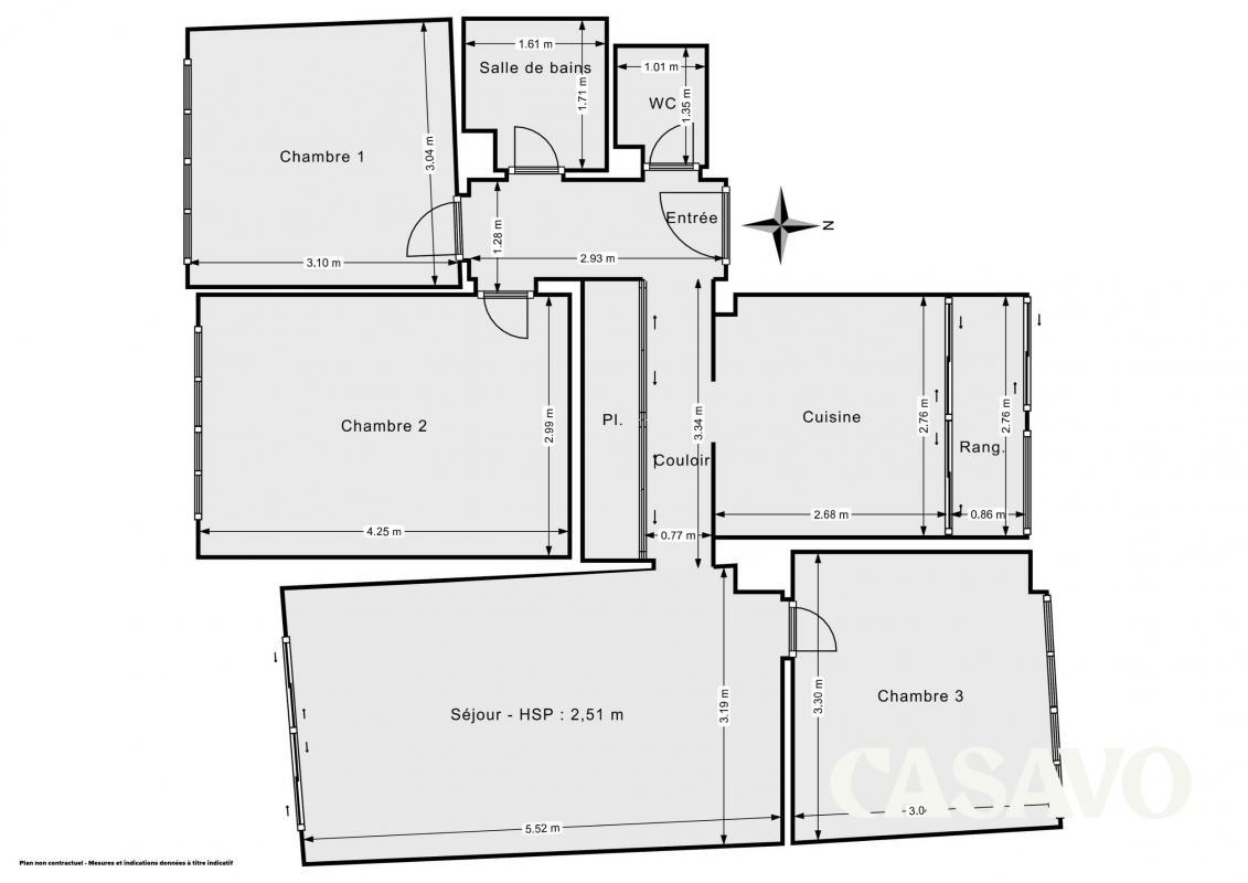 Appartement 4 pièces 80 m² Sucy-en-Brie