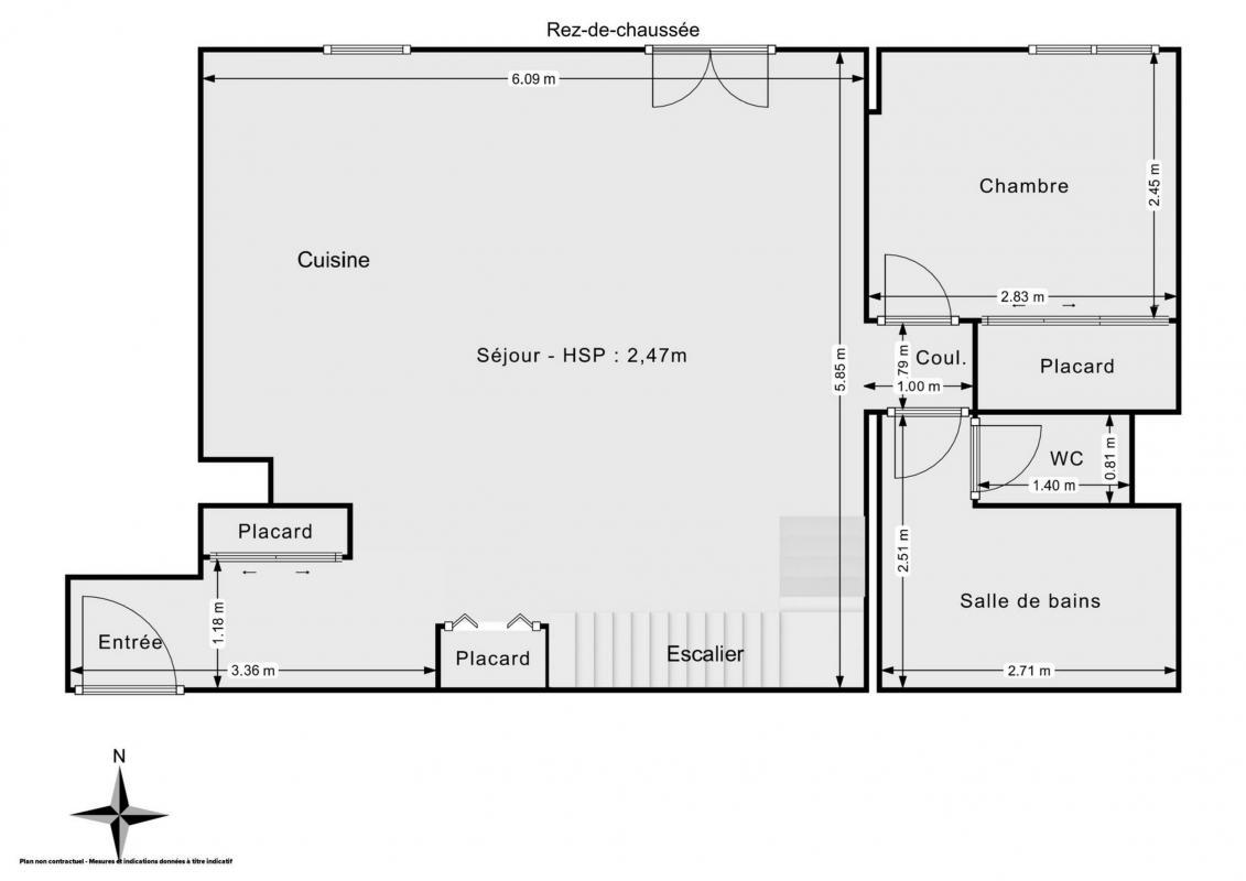 Appartement a louer deuil-la-barre - 3 pièce(s) - 68 m2 - Surfyn