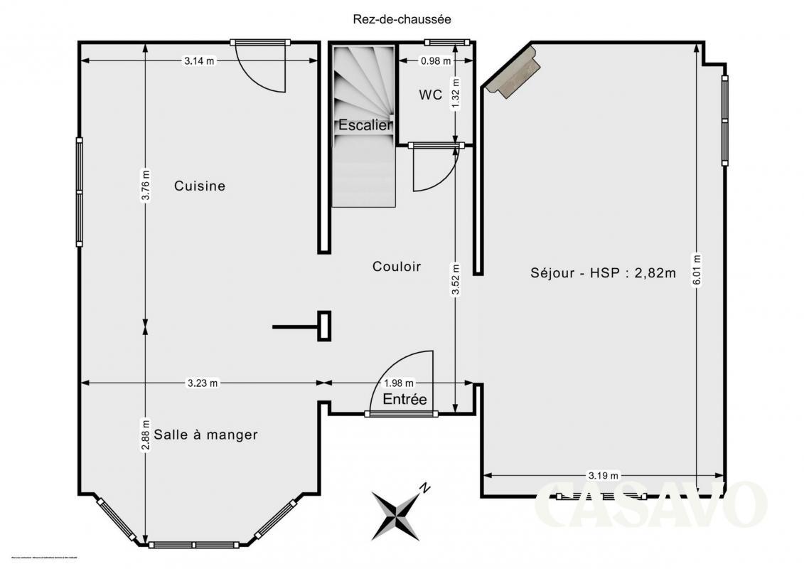 Maison a louer sarcelles - 5 pièce(s) - 91 m2 - Surfyn