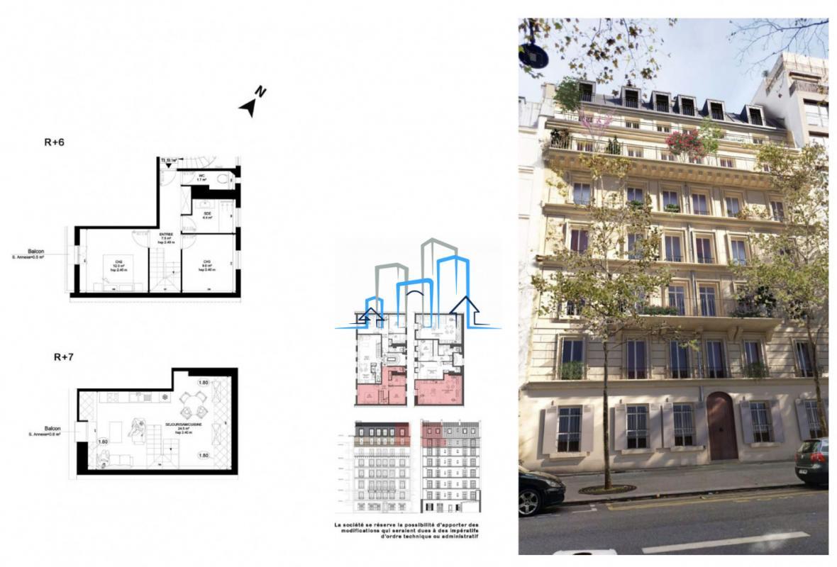 Appartement a louer paris-19e-arrondissement - 3 pièce(s) - 60 m2 - Surfyn