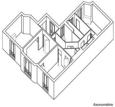 Appartement a louer paris-17e-arrondissement - 3 pièce(s) - 86 m2 - Surfyn