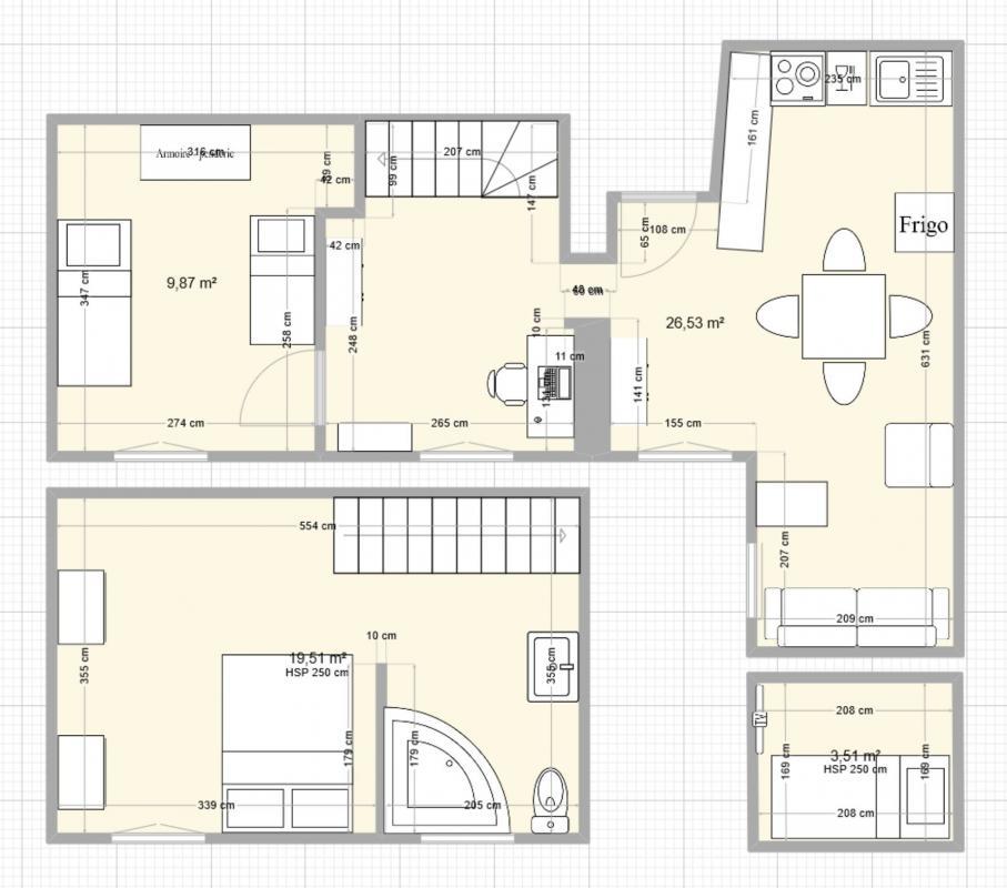 Appartement a louer paris-11e-arrondissement - 3 pièce(s) - 58 m2 - Surfyn