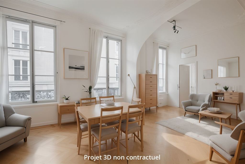 Appartement a louer paris-2e-arrondissement - 5 pièce(s) - 88 m2 - Surfyn