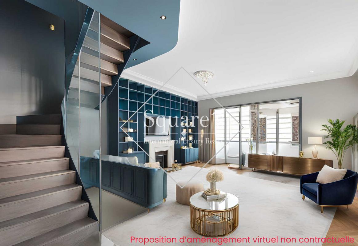 Appartement a louer paris-17e-arrondissement - 5 pièce(s) - 130 m2 - Surfyn