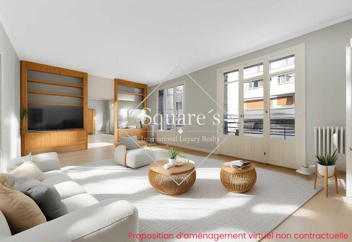 Appartement 4 pièce(s) 91 m²à vendre Neuilly-sur-seine