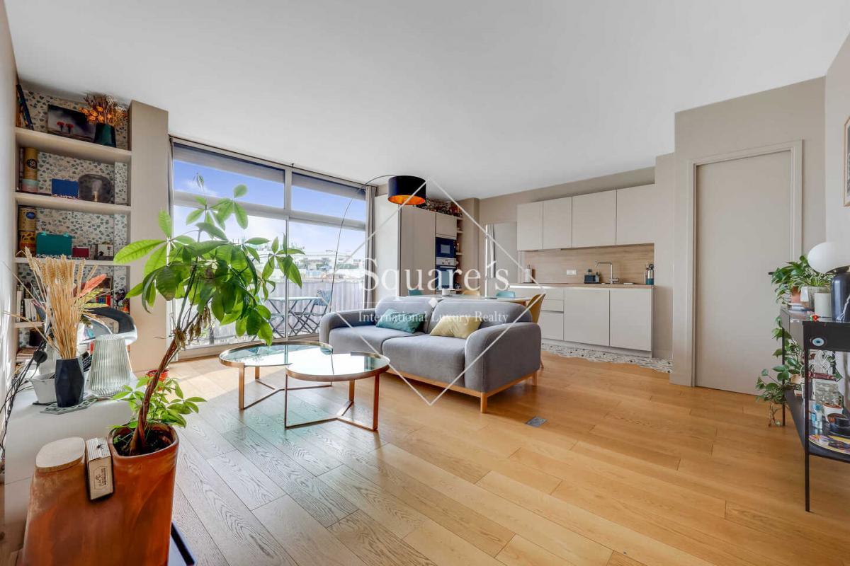 Appartement 3 pièce(s) 57 m²à vendre Boulogne-billancourt