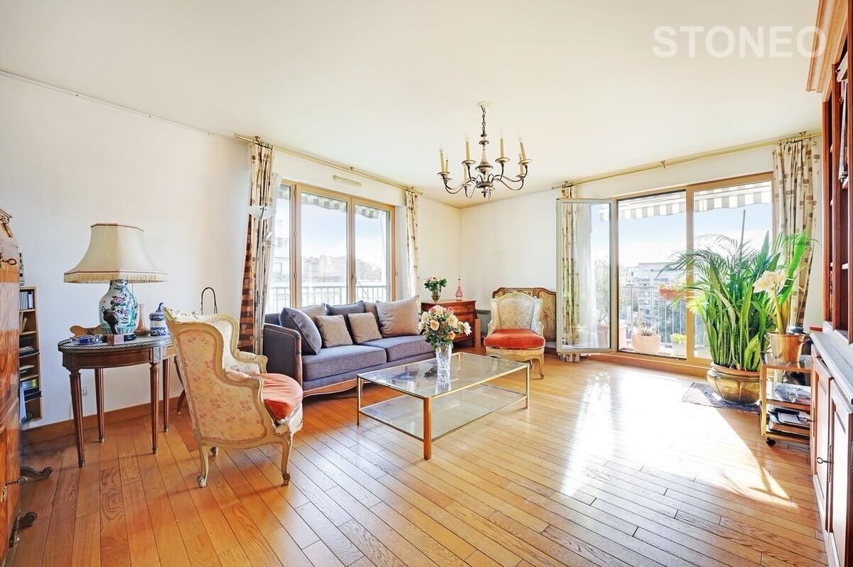 Appartement 4 pièce(s) 93 m²à vendre Boulogne-billancourt