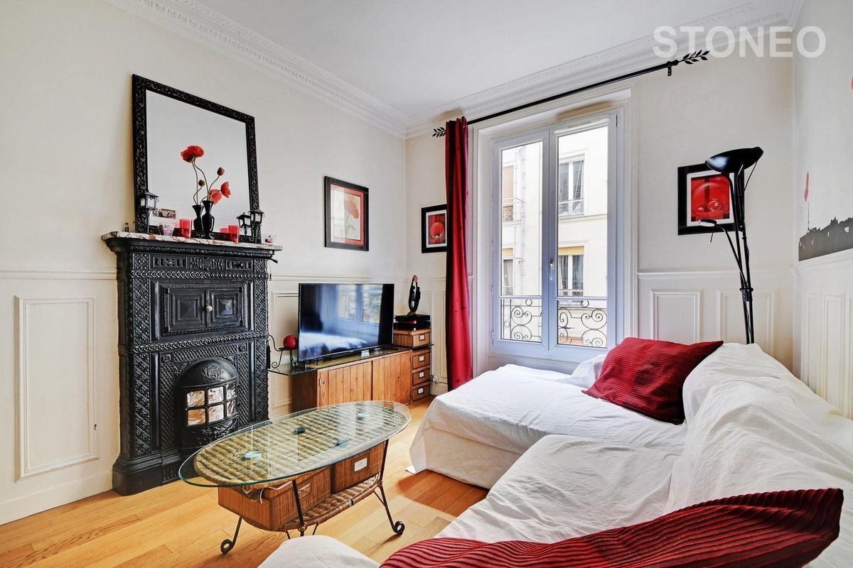 Appartement 3 pièce(s) 42 m²à vendre Paris-18e-arrondissement