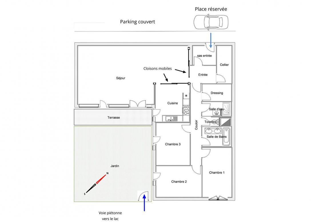 Appartement 4 pièces 110 m² creteil