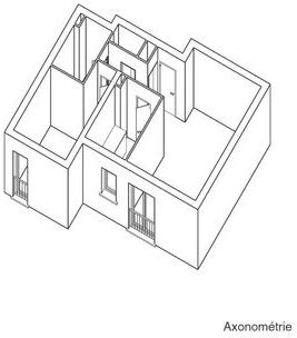 Appartement a louer osny - 2 pièce(s) - 48 m2 - Surfyn
