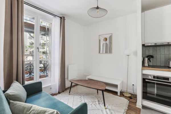 Appartement 2 pièce(s) 25 m²à louer Paris-19e-arrondissement