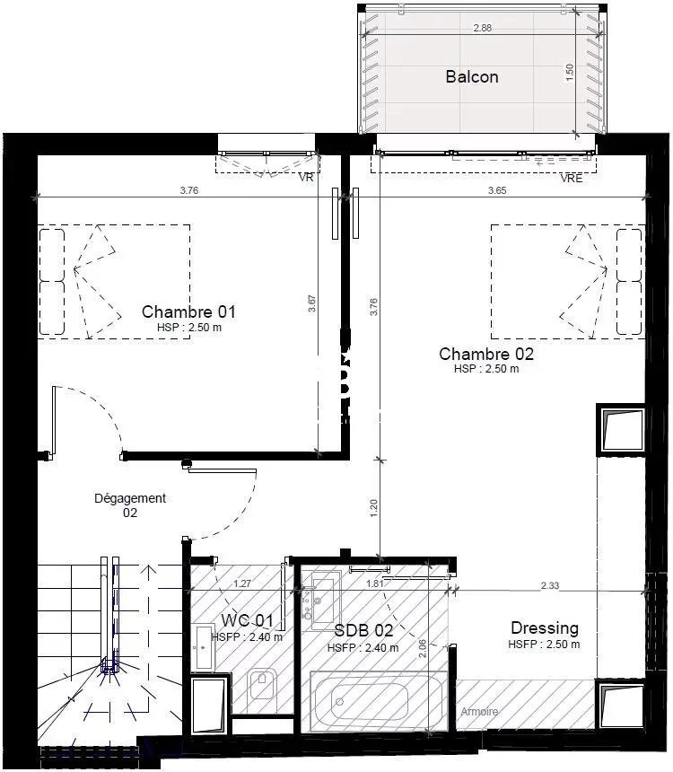 Maison a louer montrouge - 6 pièce(s) - 135.02 m2 - Surfyn