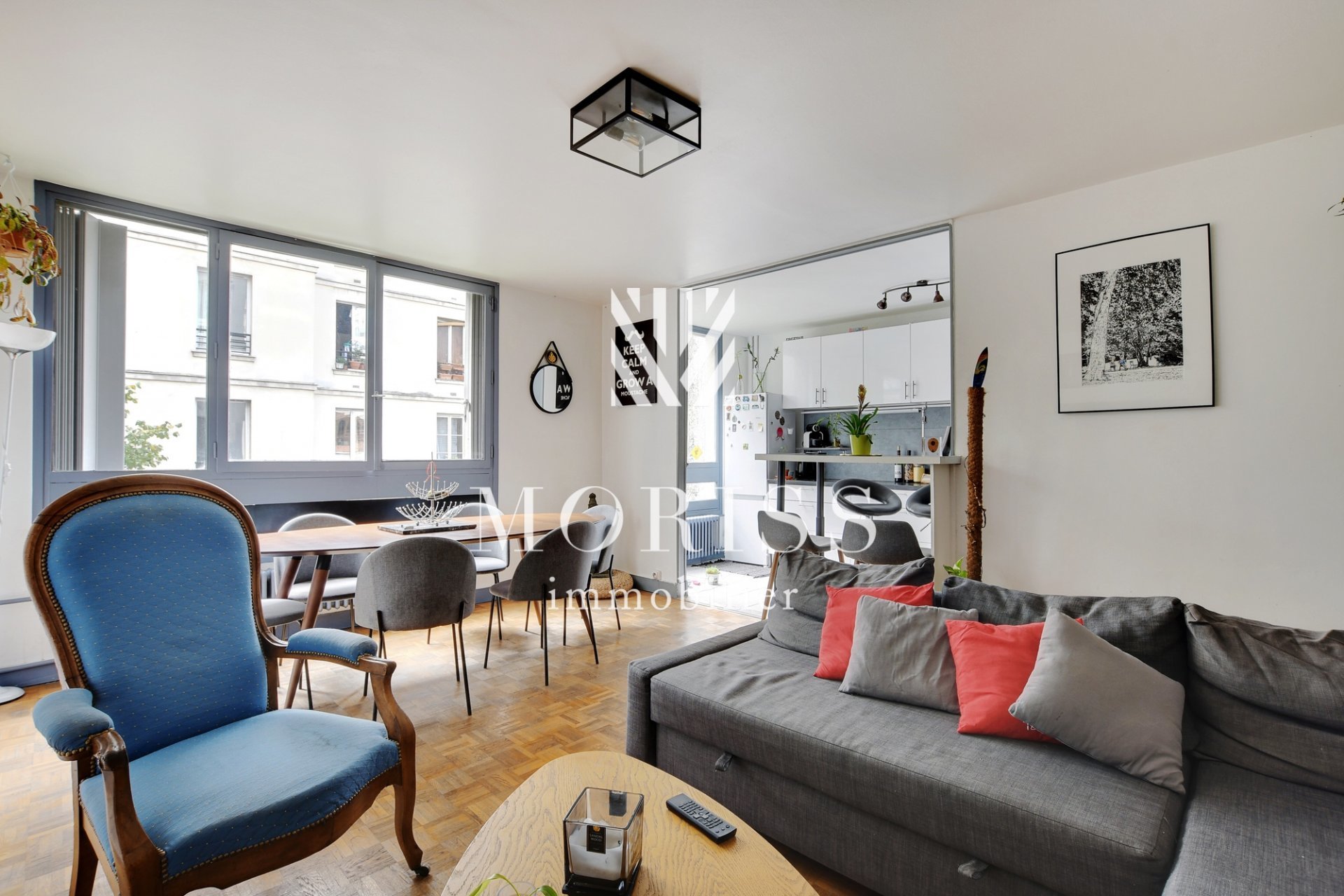 Appartement a vendre paris-19e-arrondissement - 3 pièce(s) - 70 m2 - Surfyn