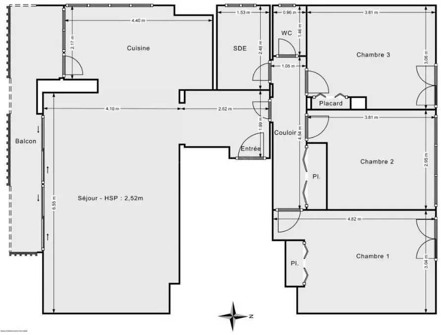Appartement 4 pièces 86 m² Saint-Cloud
