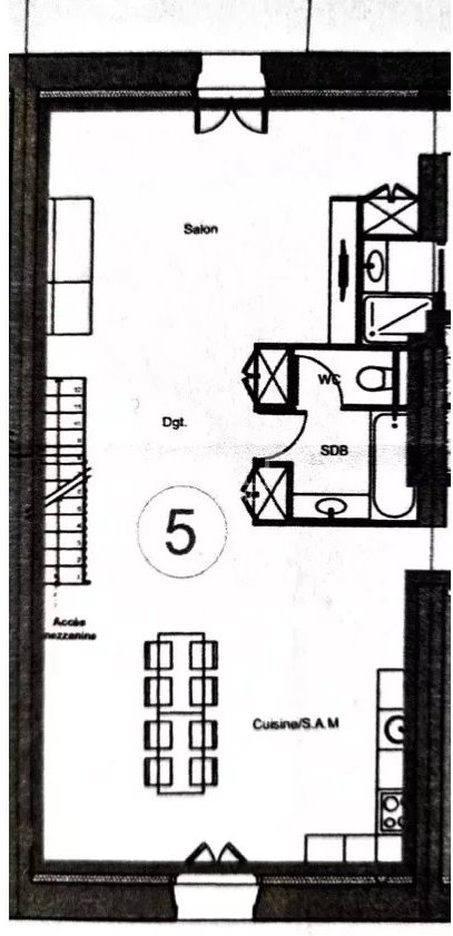 Appartement 1 pièce 60 m² Rognes