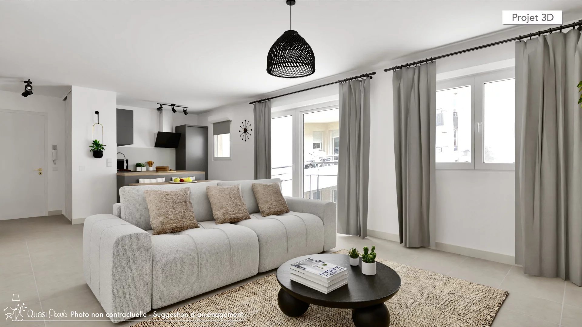 Appartement 3 pièces 67 m² Thonon-les-Bains