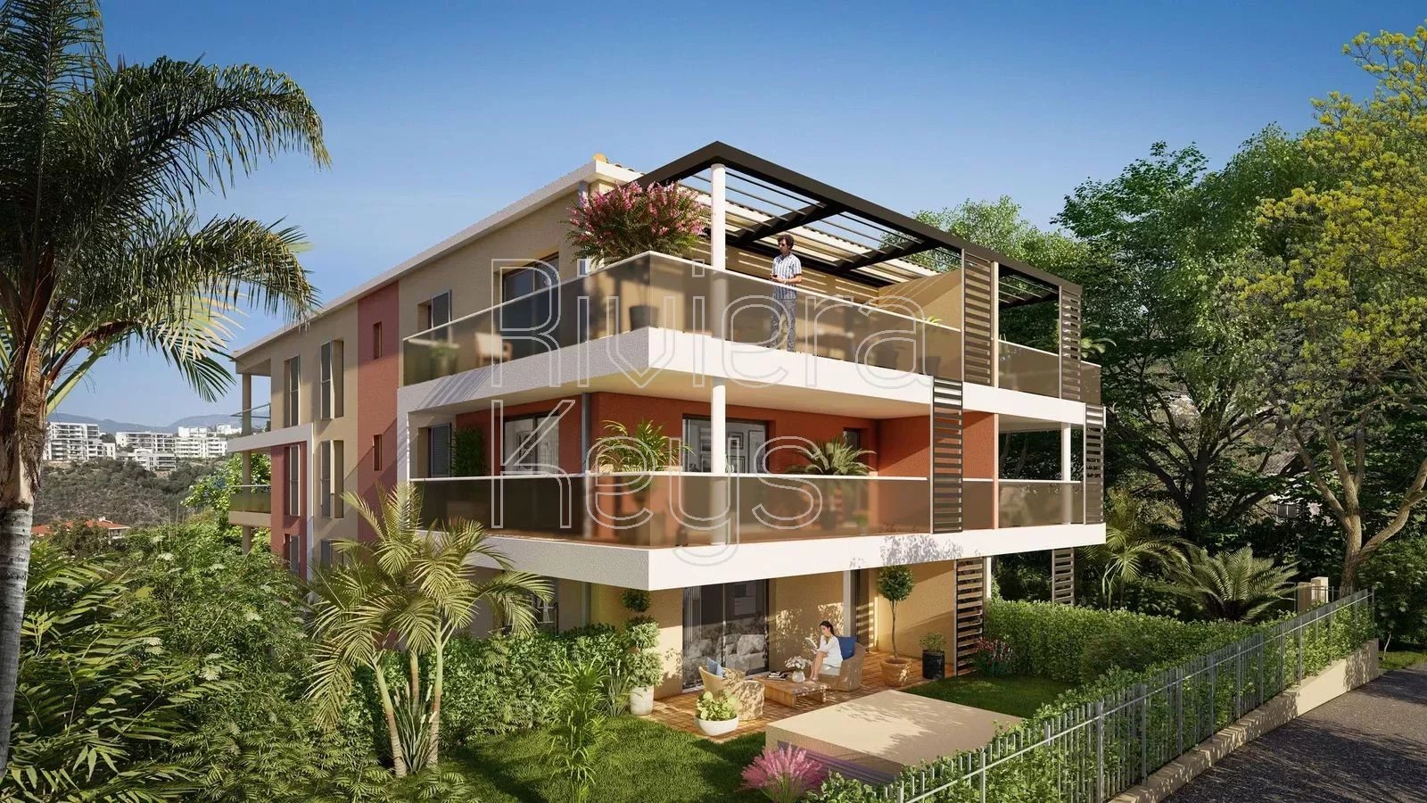 SAINT-RAPHAËL : Nouvelle résidence au calme, proche toutes commodités (3 à 4 pièces, 62 à 83 m²)