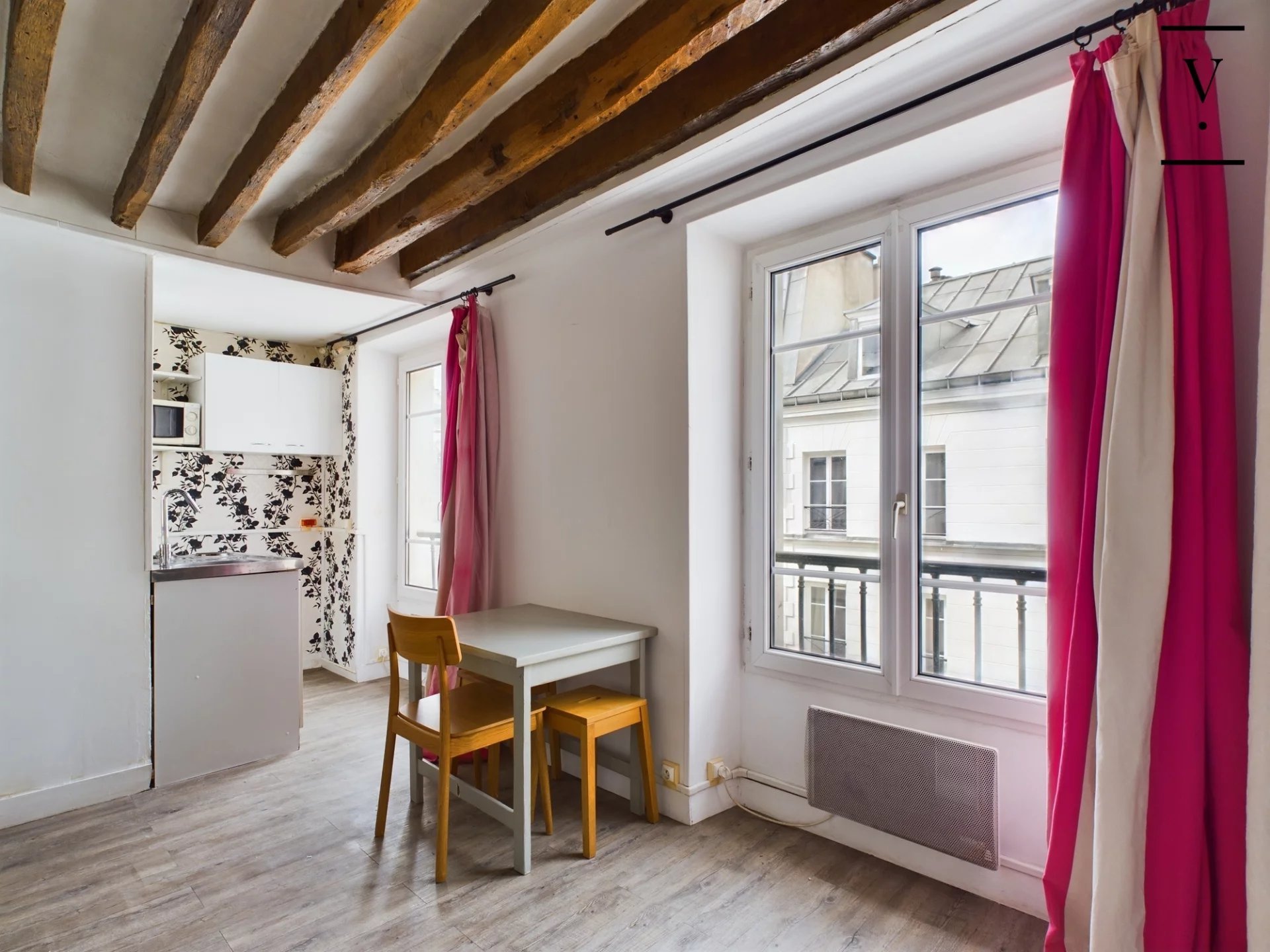 Appartement a louer paris-3e-arrondissement - 1 pièce(s) - 21.5 m2 - Surfyn