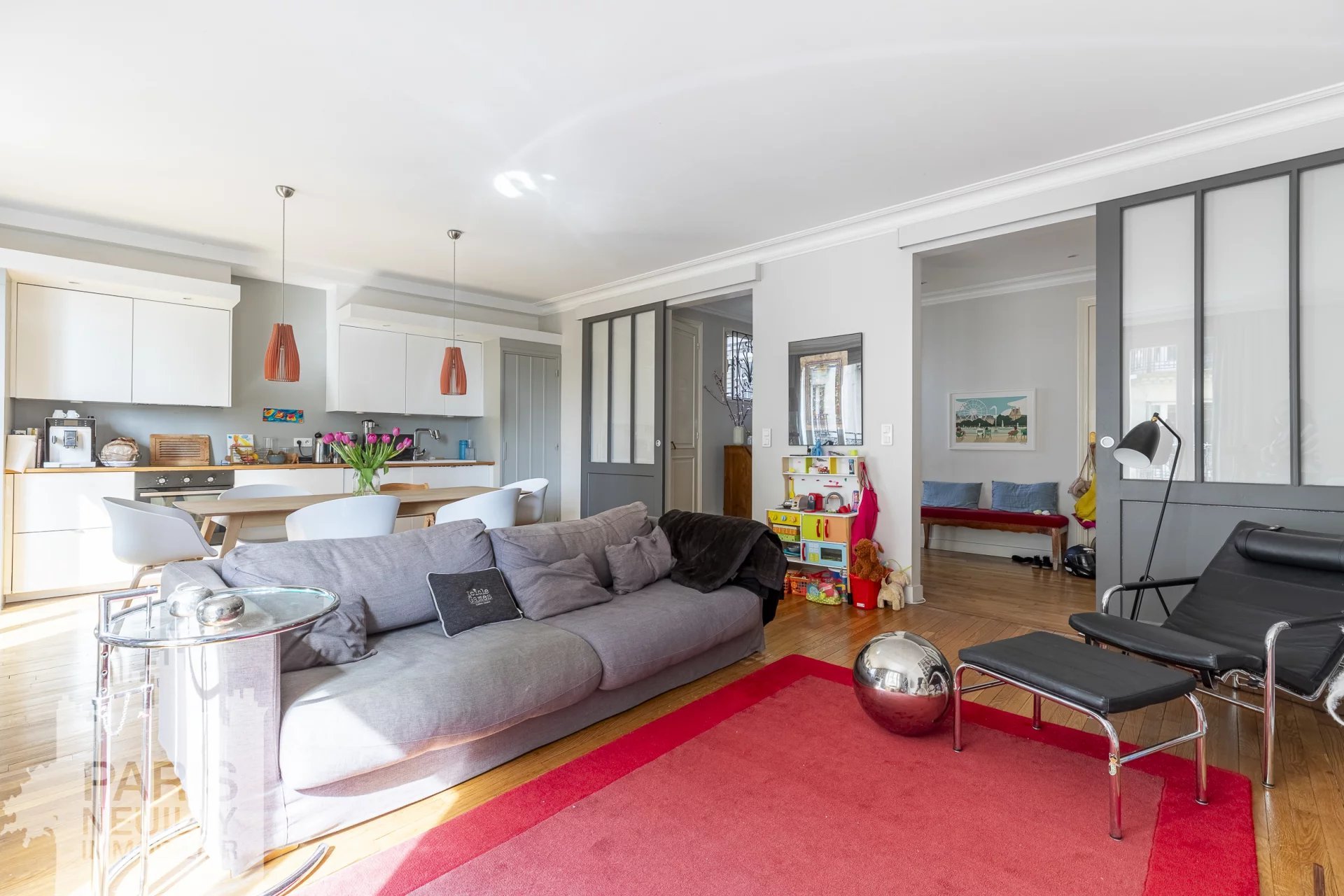 Appartement a louer paris-16e-arrondissement - 3 pièce(s) - 86.66 m2 - Surfyn