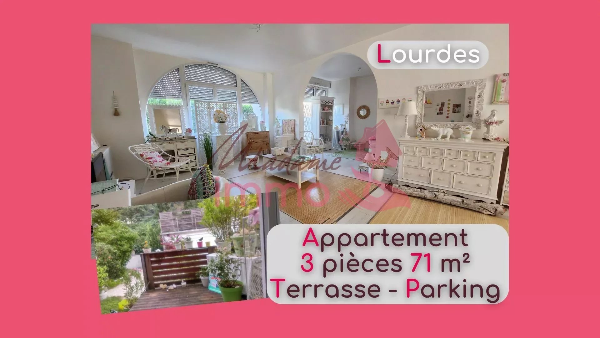 Appartement 3 pièces 71 m² Lourdes